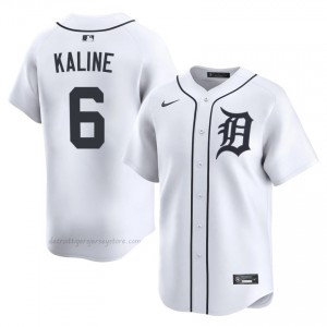 Detroit Tigers Al Kaline #6 White Men Baseball Jersey | 2026 Season Game 66764195