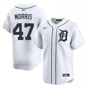 #47 Jack Morris Authentic Men Baseball Jersey | DET White Fan Gear 65836625