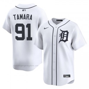 Detroit Tigers Martin Tamara #91 White Men Baseball Jersey | 2026 Season Classic 89914751