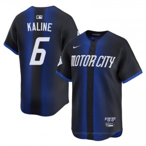 Al Kaline #6 Detroit City Connect Baseball Jersey | Exclusive Men Blue Stitched Edition 95181891