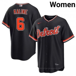 #6 Al Kaline Classic Women Baseball Jersey | DET Navy Fan Gear 57516665